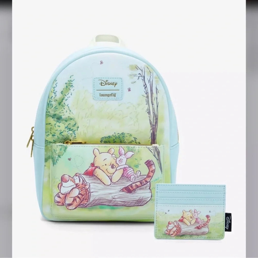 Loungefly Disney Winnie The Pooh Trio Mini Backpack